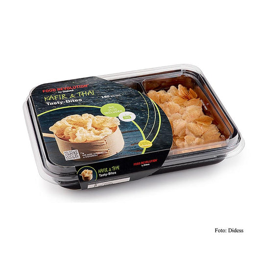 Heerlijke Tasty Bites Kafir & Thai rijstbodem om te frituren 