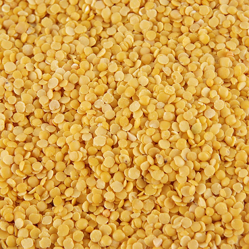 Organic 1 kg package of red lentils, ideal for healthy cooking