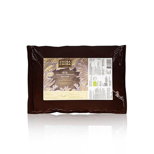 Pasiona, 41% melk couverture, callets, Choba Choba, BIO, 2 kg