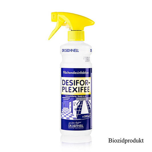 Dr. Schnell - Oppervlaktedesinfectie Desifor Plexifee, gebruiksklaar, 500 ml