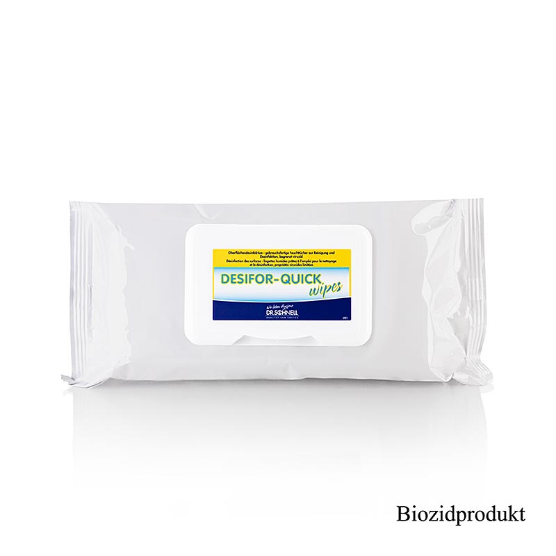 Dr. Schnell - Oppervlaktedesinfectie Desifor Quick Wipe desinfectiedoekjes, 80 stuks
