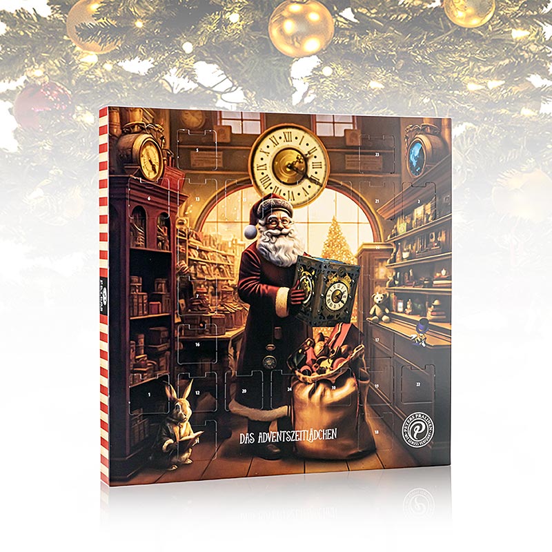 Adventskalender "Adventszeitlädchen", met pralines, alcoholvrij, Peters, 300 g