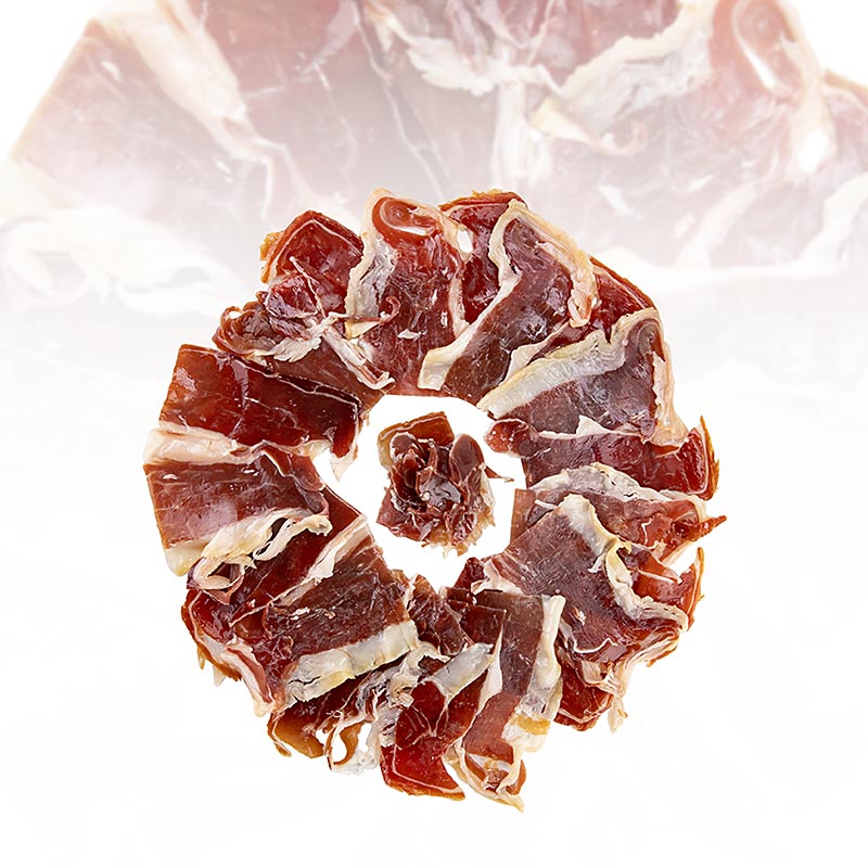 Ibérico Cebo ham, 50% Iberico, min. 36 maanden, gesneden, 100 g