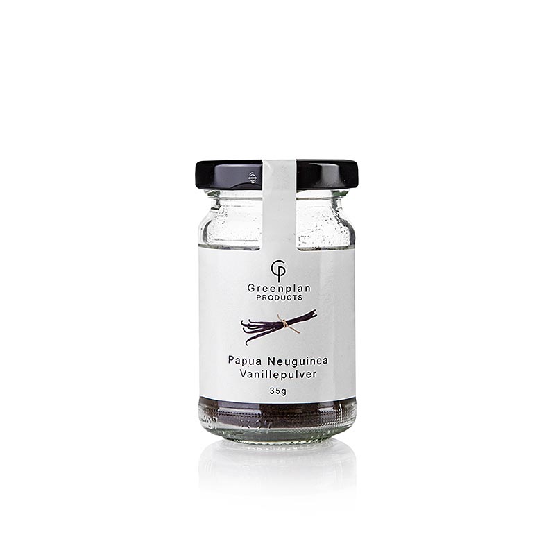 Vanillepoeder (gemalen vanille) Papoea-Nieuw-Guinea, Greenplan, 35 g