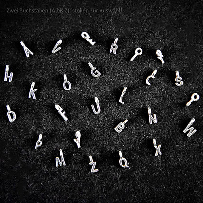 INFINITYLOVE ketting, 45 cm, + hanger + gravure, zilver, 1 stuk