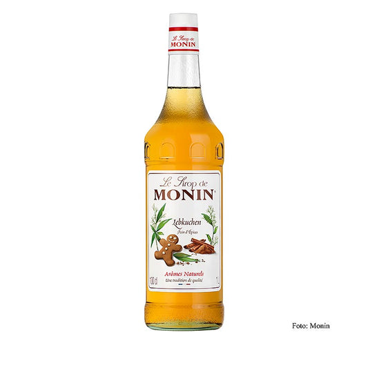 Monin peperkoeksiroop 1:8, 1 liter - heerlijke siroop voor het maken van warme en koude dranken