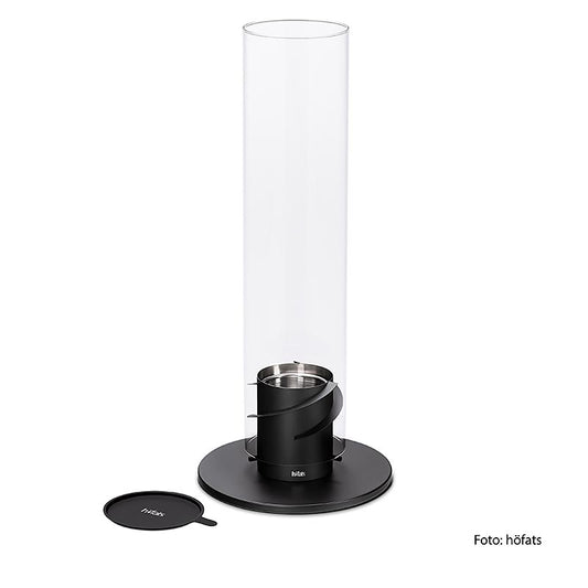 Höfats tafelhaard SPIN 120, zwart (windlicht, tuinfakkel) 1 stuk