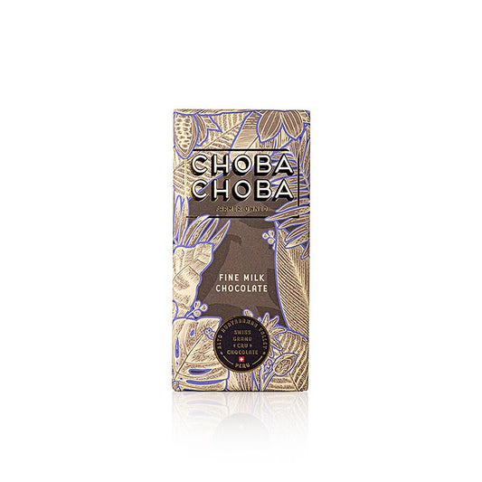 Fine Milk Chocolate 41%, melkchocoladetablet, Choba Choba, BIO, 91 g