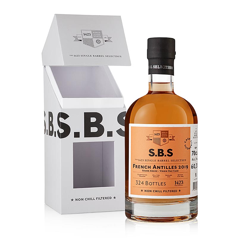 SBS 2019 Franse Antillen Rum "Grand Arome", 60,3% vol., 700 ml