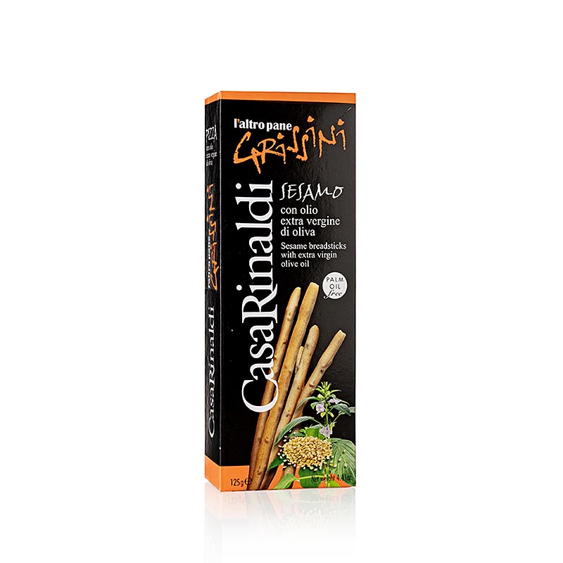 Grissini koekjes met sesamzaad, 125g, Casa Rinaldi, 125g