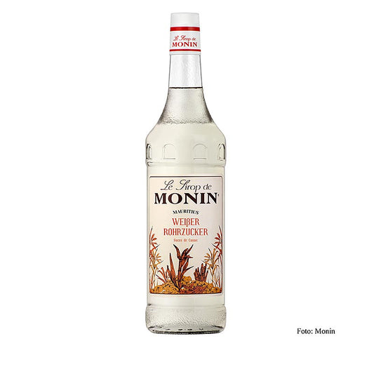 Monin rietsuiker, wit, siroop 1:8, 1 liter - perfecte zoete siroop voor heerlijke drankjes