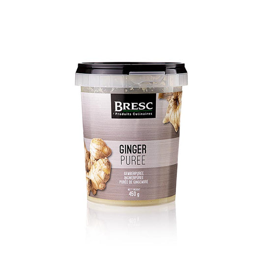 Gemberpuree van Bresc, 450g, perfect voor het toevoegen van smaak aan gerechten