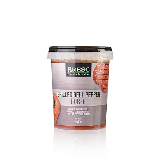A mouthwatering image of 450g of Bresc grilled pepper, packed with smoky, savory flavor