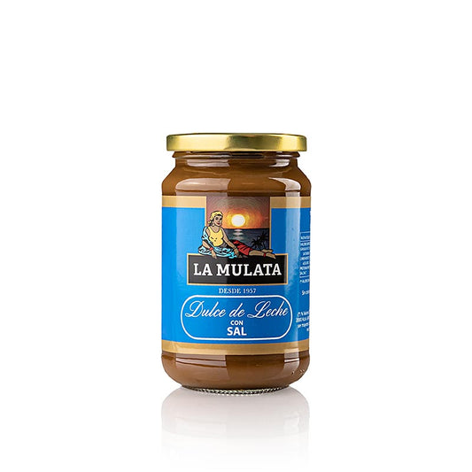 Dulce de Leche con sal, melkkaramelsaus met zout, La Mulata, 420 g