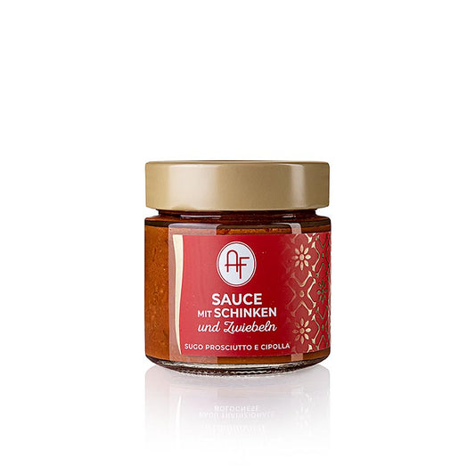Sugo alla prosciutto e cipolla, ham- en uiensaus, 200 g, Appennino Food, 200 g