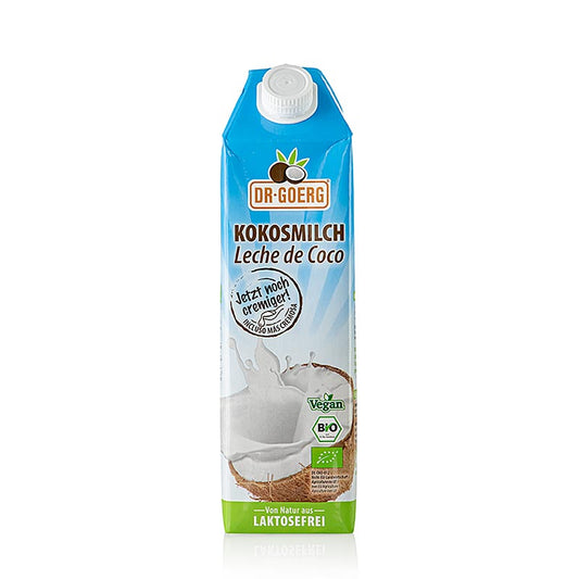 Dr.Goerg 100% kokosmelk, BIO, 1 l