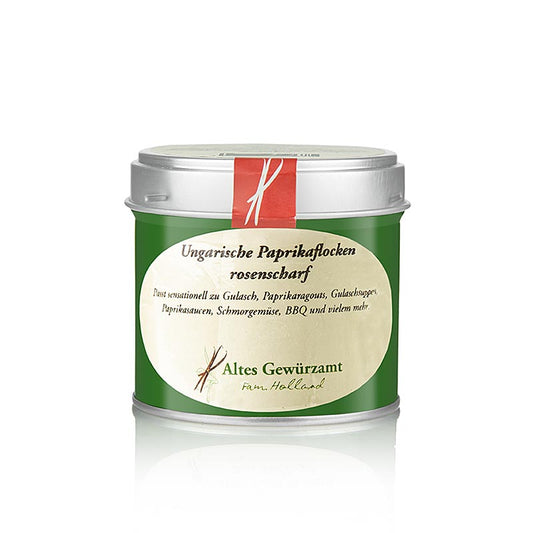 Paprikavlokken, extra heet, Hongarije, Altes Gewürzamt, 70 g