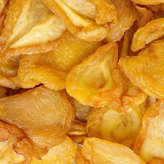 Peren, M, gedroogd, gezwaveld, 1 kg - Natuurlijke gedroogde peren van topkwaliteit in verpakking van 1 kg