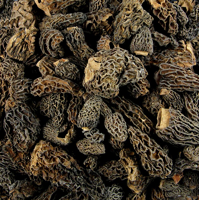 Dried 500g medium special pointed morel mushrooms, perfect for culinary use