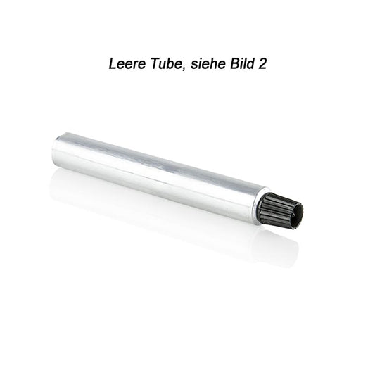 Tube om te vullen, zilver, 15 ml, zonder inhoud, 100 % Chef, 10 stuks