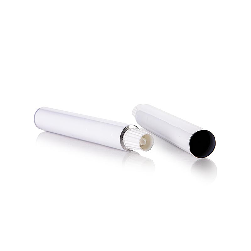Tube om te vullen, wit, 15 ml, zonder inhoud, 100% Chef, 10 stuks