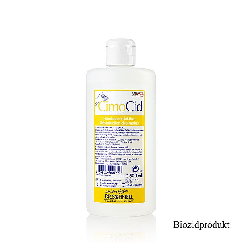 Dr. Schnell - Handdesinfectiemiddel CimoCid, dispenserfles, 500 ml
