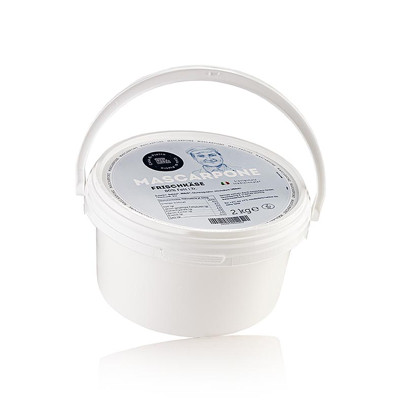 Mascarpone-roomkaas, 80% vet in droge stof, Casa di Pietro, 2 kg