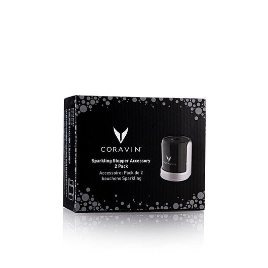 Coravin Wine Access System - "Sparkling" Stoppers (stoppen), incl. 2 wijnfleshoezen, 2 stuks