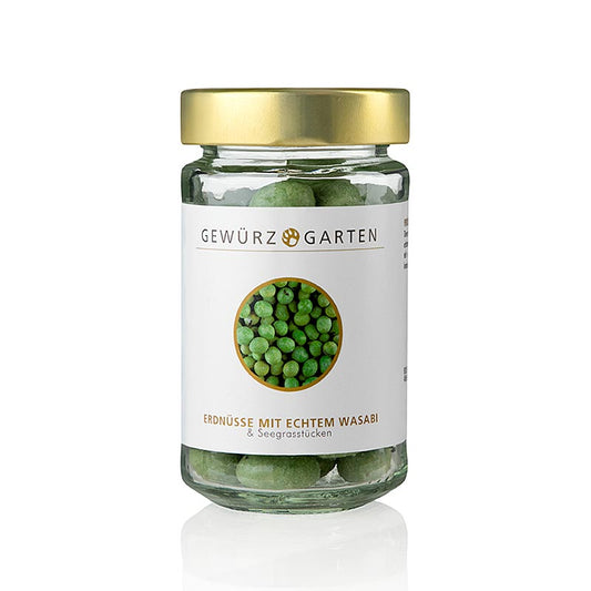 Gewürzgarten pinda's met wasabi & stukjes zeewier, pikant, 80 g