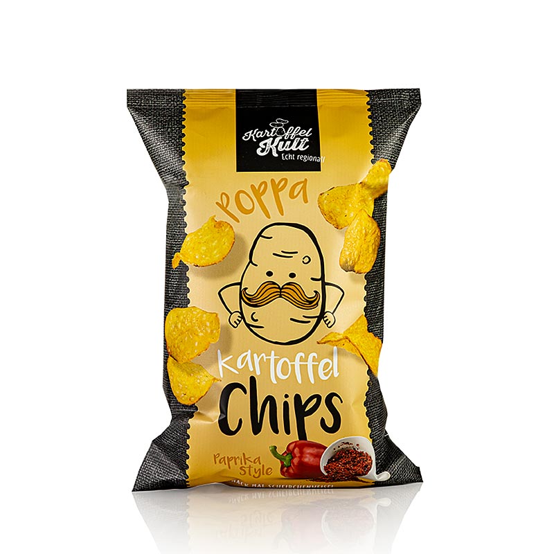 Kartoffelkult - aardappelchips met paprika, 100 g