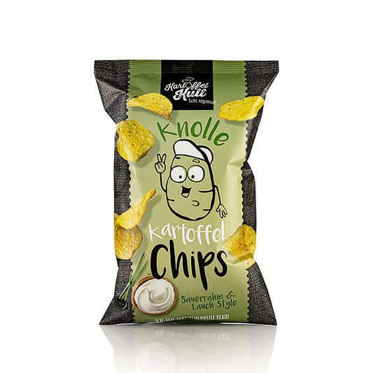 Kartoffelkult - Aardappelchips met zure room, 100 g