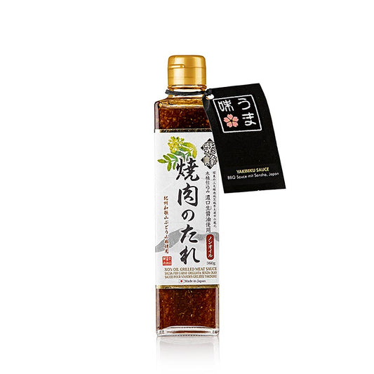 BBQ saus met Sansho en Shibanuma uit Japan, perfect voor Yakiniku