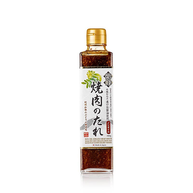 Heerlijke Yakiniku Saus met een vleugje Sansho en Shibanuma, 300 ml