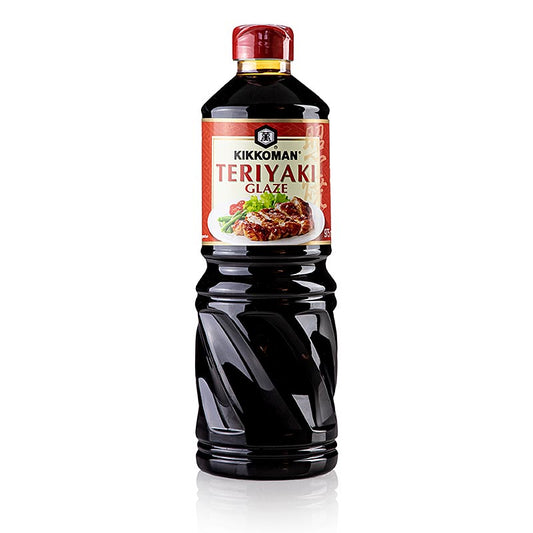 Teriyaki Glazuur (saus) van Kikkoman, 975 ml, perfecte zoete en hartige smaak voor diverse gerechten en barbecue