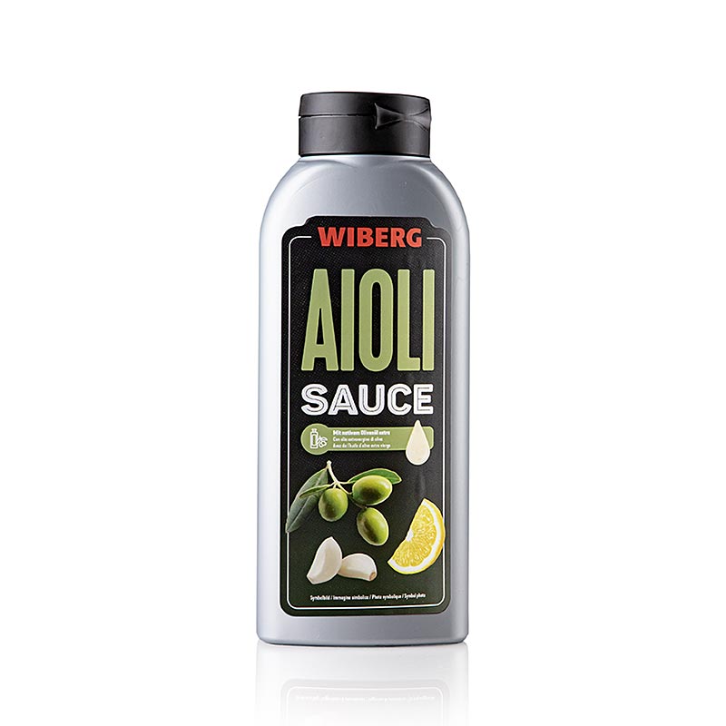 Wiberg Aioli-saus, knijpfles, 730 g