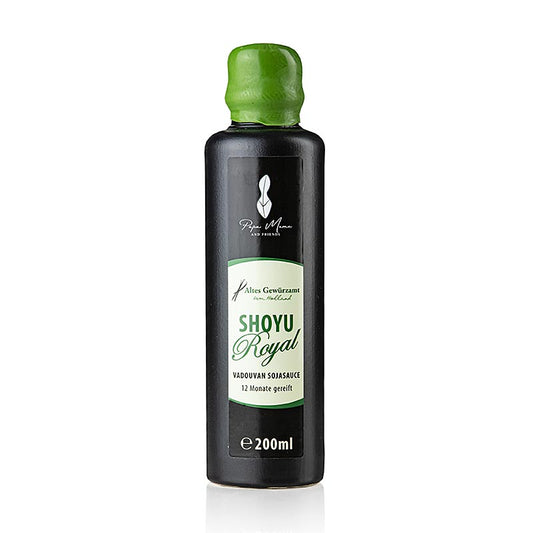 Shoyu Royal Vadouvan-sojasaus, Altes Gewürzamt, 200 ml