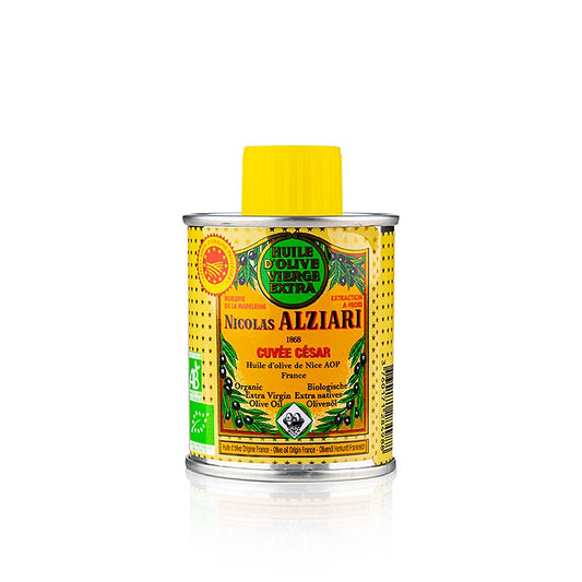 Organic Grand Cru Cailletier Extra Virgin Olive Oil from Alziari, 100ml