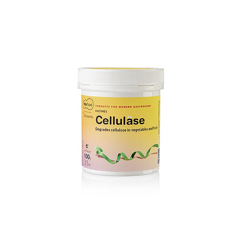 CELLULASE Powder, cellulose-enzym, TÖUFOOD, 100 g