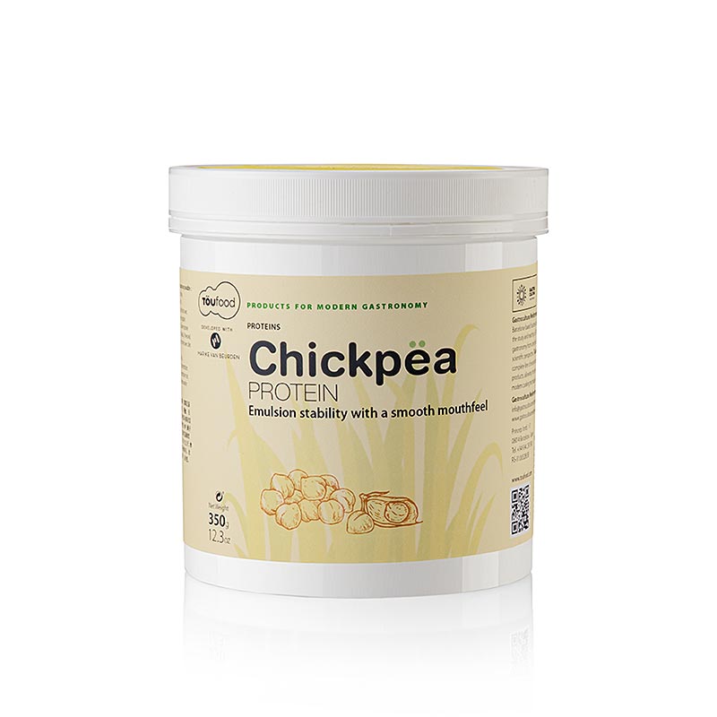 CHICKPEA PROTEIN, kikkererwtenproteïne, 350 g, TÖUFOOD, 350 g