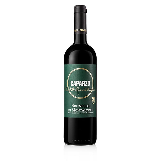 Caparzo 2019 Brunello di Montalcino rode wijn droog DOCG Toscane 0,75l, 750 ml - Premium dry red wine from Tuscany in a 750ml bottle