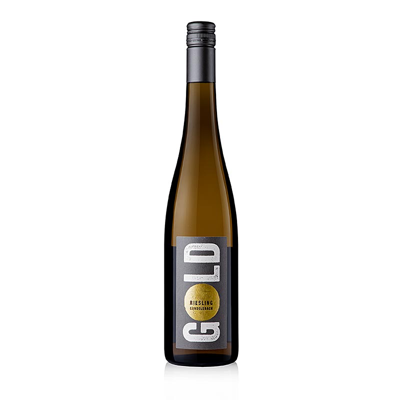 2021 Gundelsbach Riesling QW, droog, 12 % vol., Leon Gold BIO, 750 ml