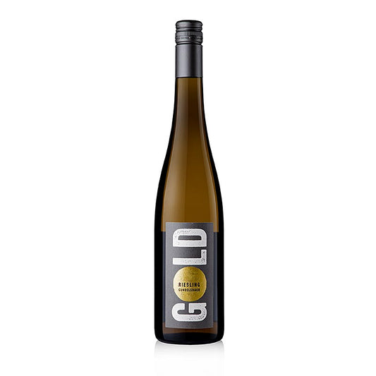 2021 Gundelsbach Riesling QW, droog, 12 % vol., Leon Gold BIO, 750 ml