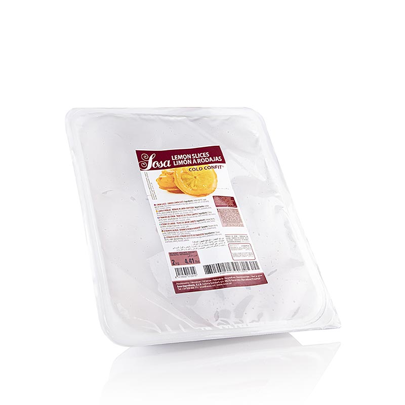 Sosa Cold Confit citroenschijfjes, gekonfijt, (44582), 2 kg