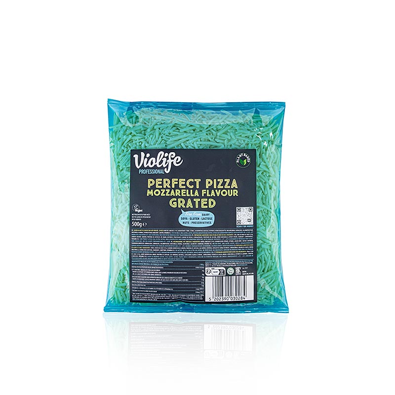 Violife - Perfect Pizza, geraspt, veganistisch kaasalternatief met mozzarellasmaak, 500 g