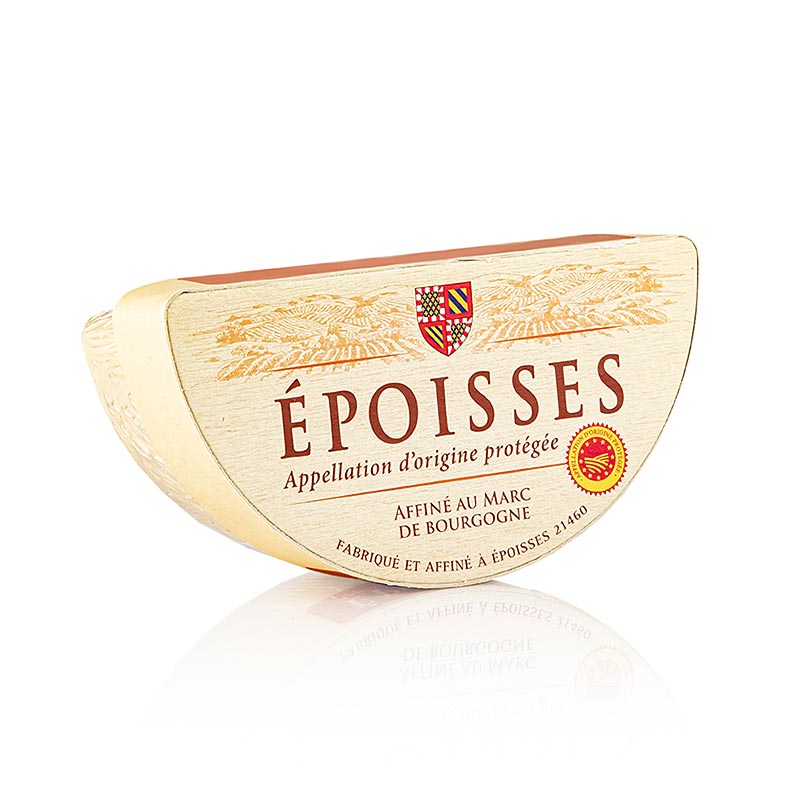 Berthaut Epoisses AOP/g.U, zachte kaas met rode schil & Marc d.Bourgogne, 125 g