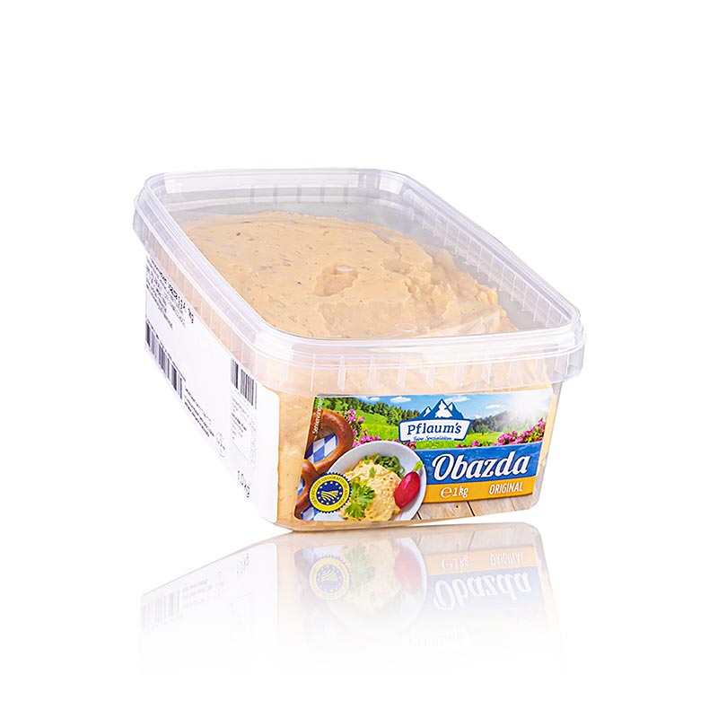 Obazda BGA, a traditional Bavarian cheese spread, 1 kg packaging for homemade cheese preparation