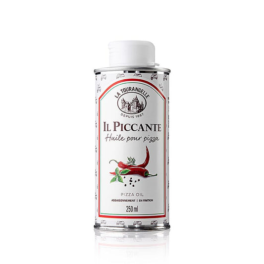 "Il Piccante" kruidenolie op basis van koolzaadolie, La Tourangelle, 250 ml