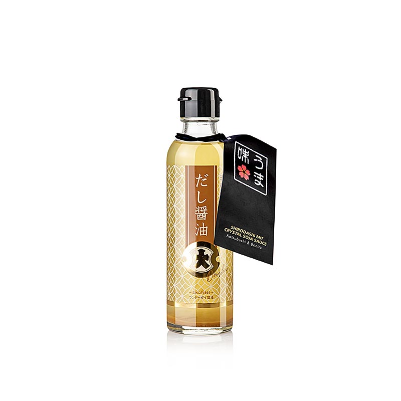Shirodashi met Crystal sojasaus & Katsubushi & Bonito, Fundodai Japan, 200 ml