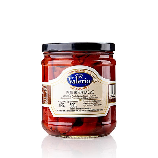 Pimiento Piquillo - Piquillo-paprika, heel, Valerio, 425 g