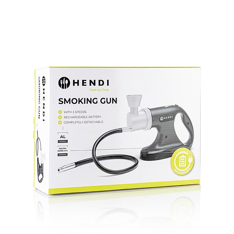 Rookpistool Smoking Gun, oplaadbare batterijen, 1 stuk